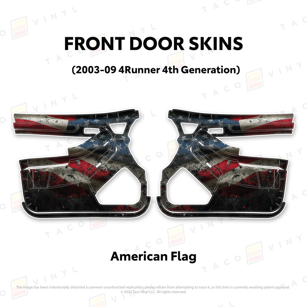 2003-2009 4Runner Door Skins