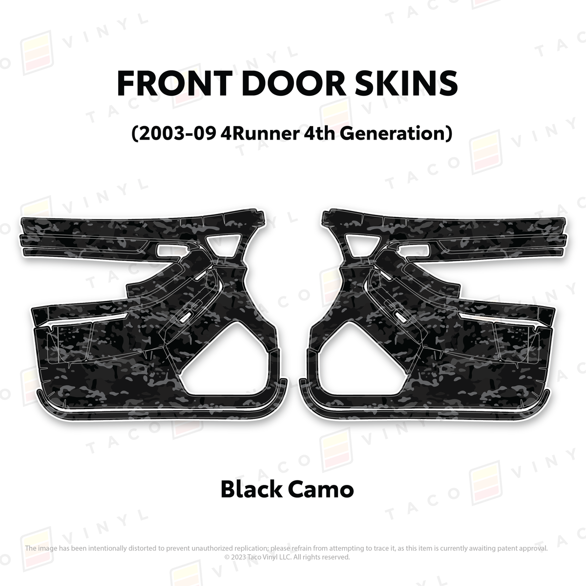 2003-2009 4Runner Door Skins