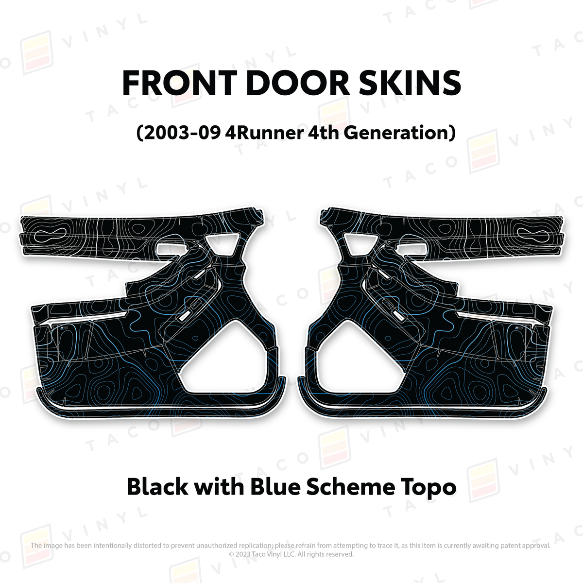 2003-2009 4Runner Door Skins