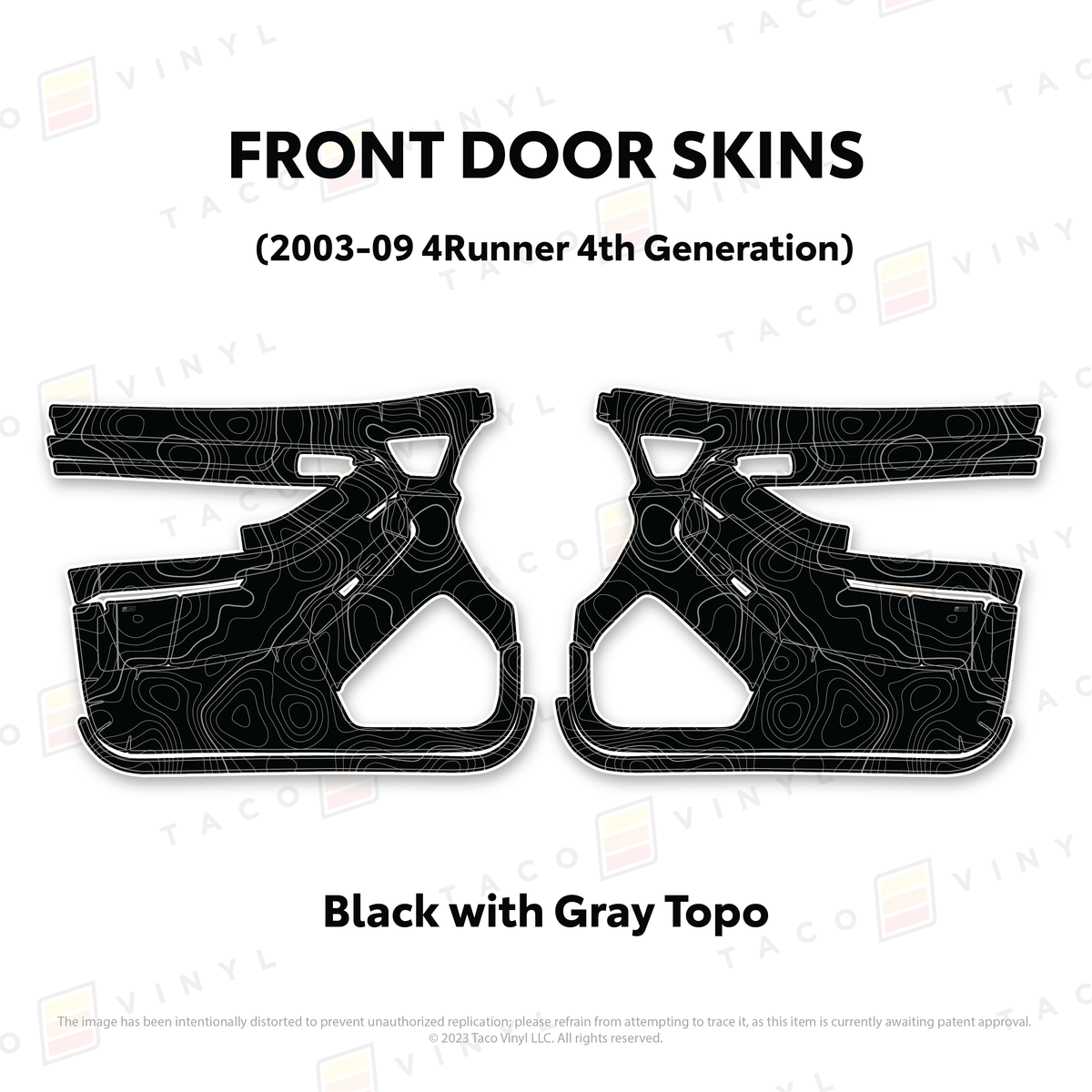 2003-2009 4Runner Door Skins