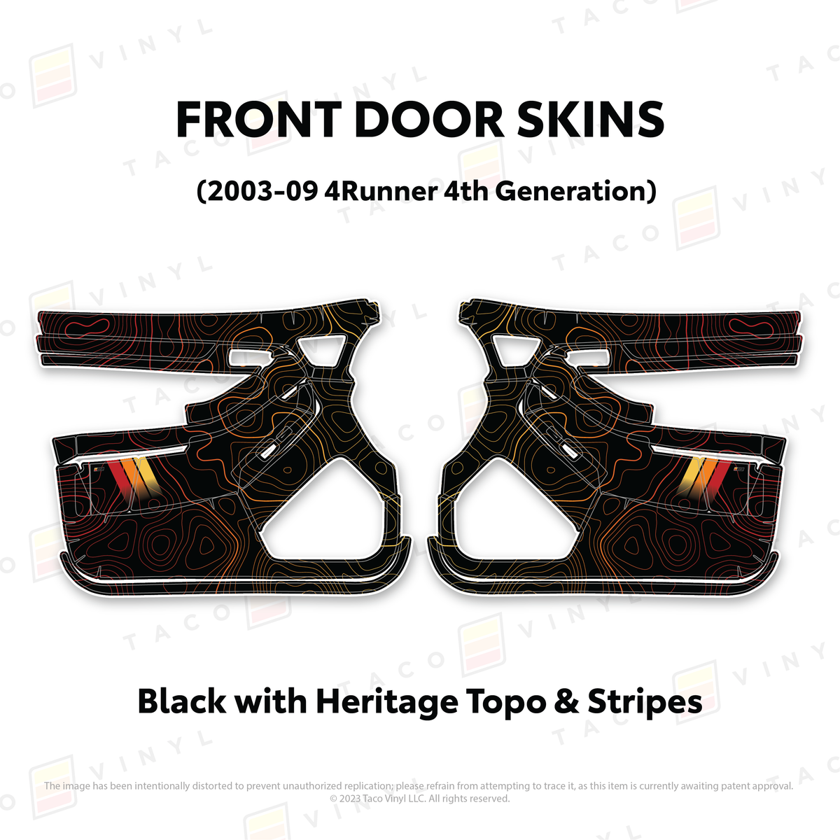 2003-2009 4Runner Door Skins
