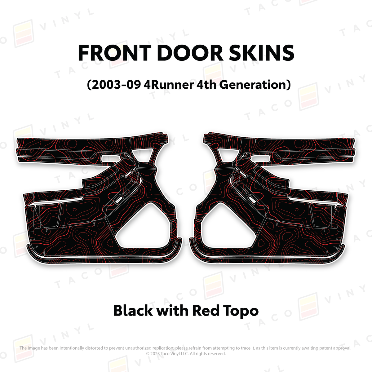 2003-2009 4Runner Door Skins