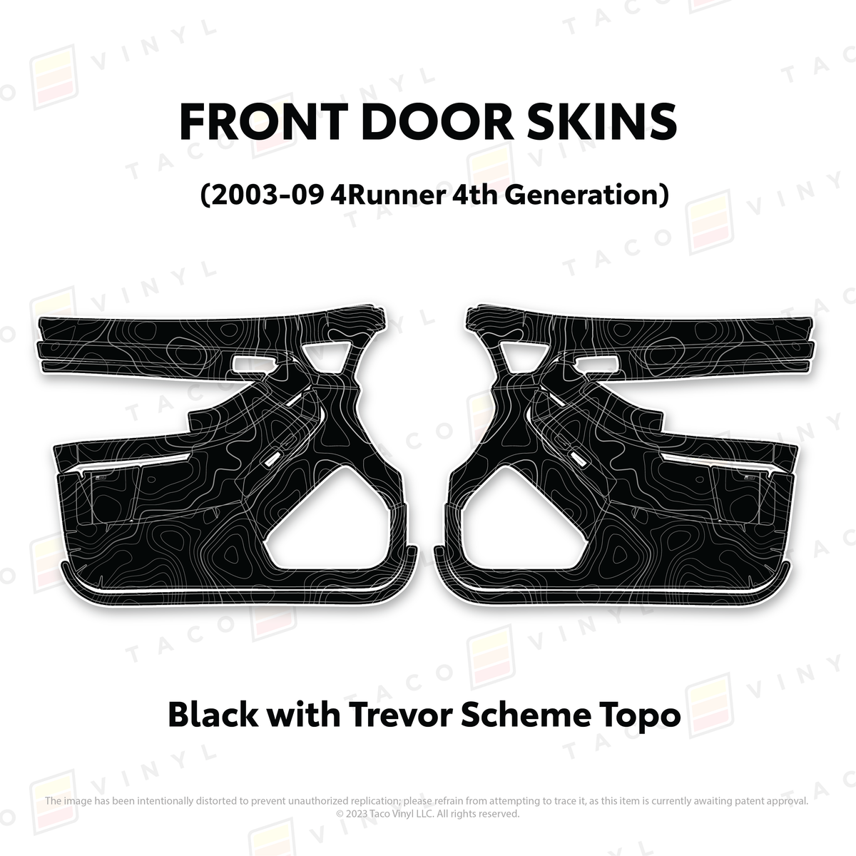 2003-2009 4Runner Door Skins