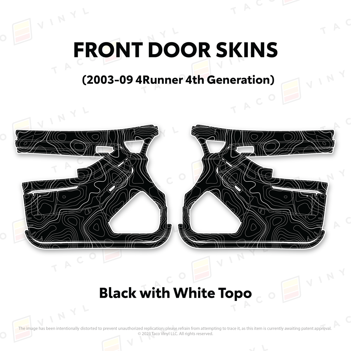 2003-2009 4Runner Door Skins