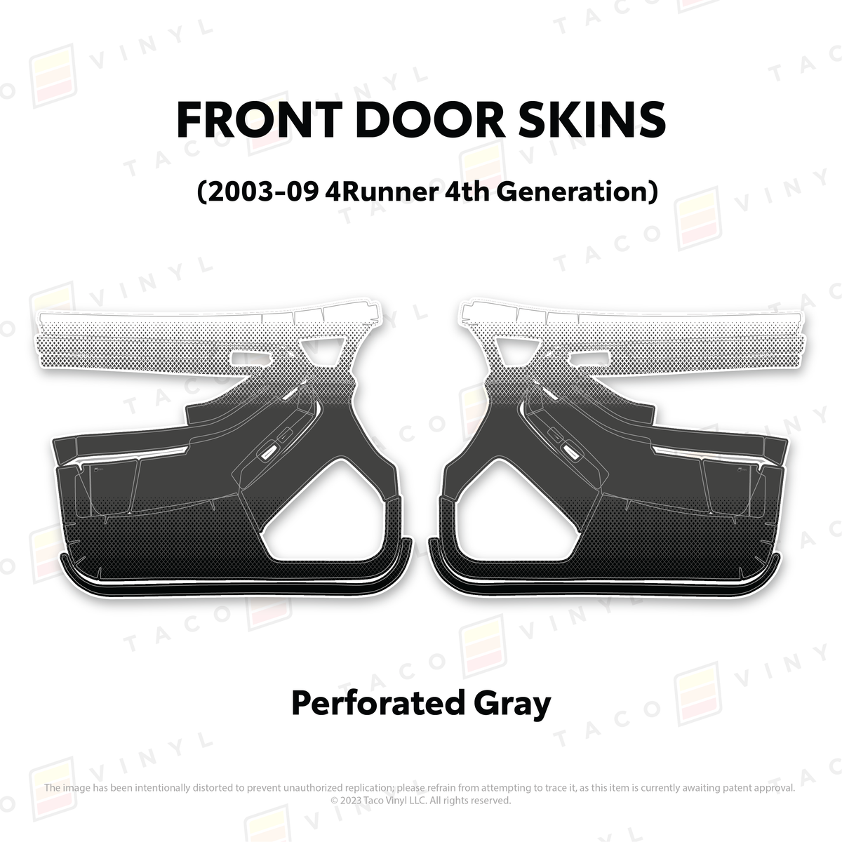 2003-2009 4Runner Door Skins