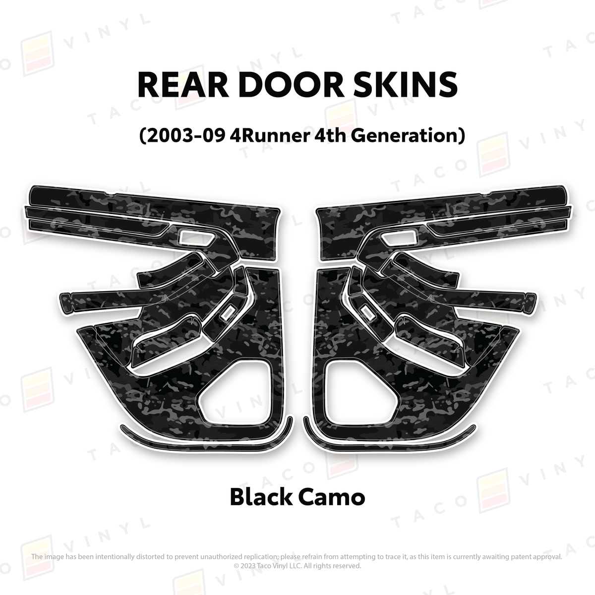 2003-2009 4Runner Door Skins