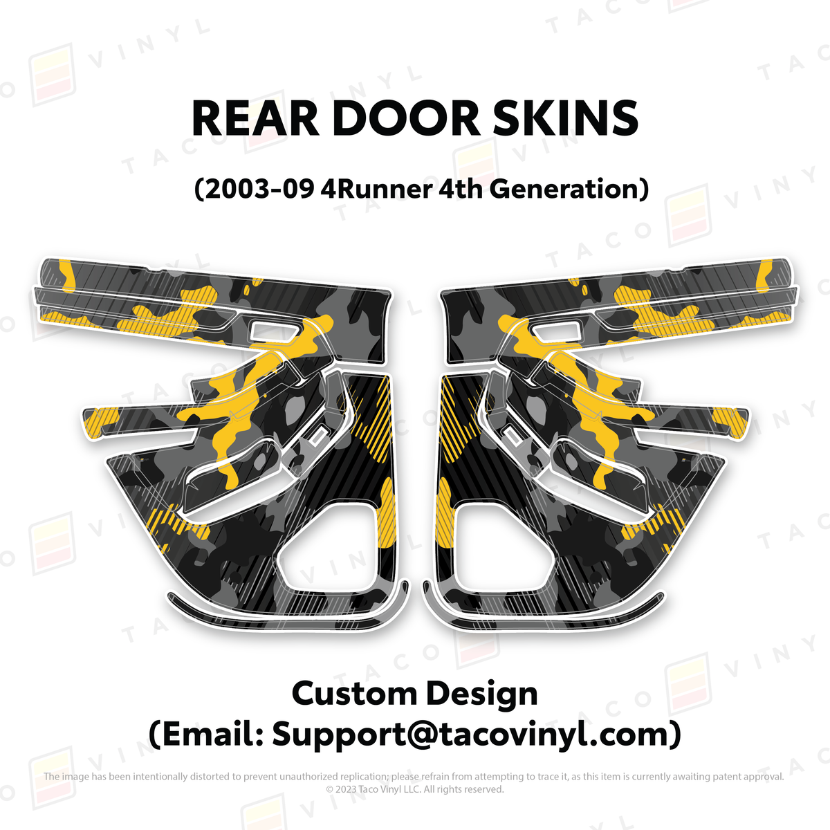 2003-2009 4Runner Door Skins