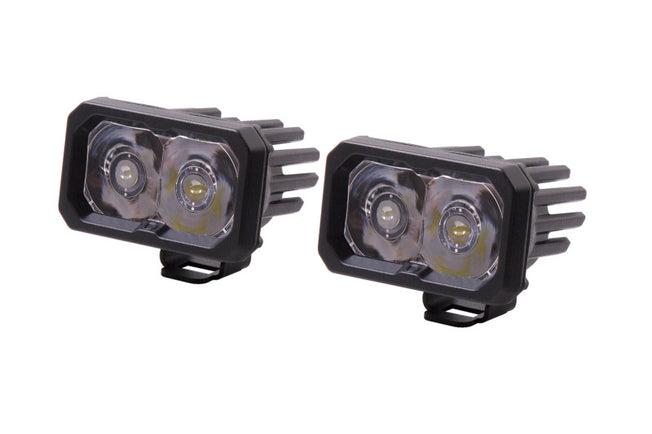 Stage Series 2 In LED Pod Pro - White Spot Standard BBL (Pair)