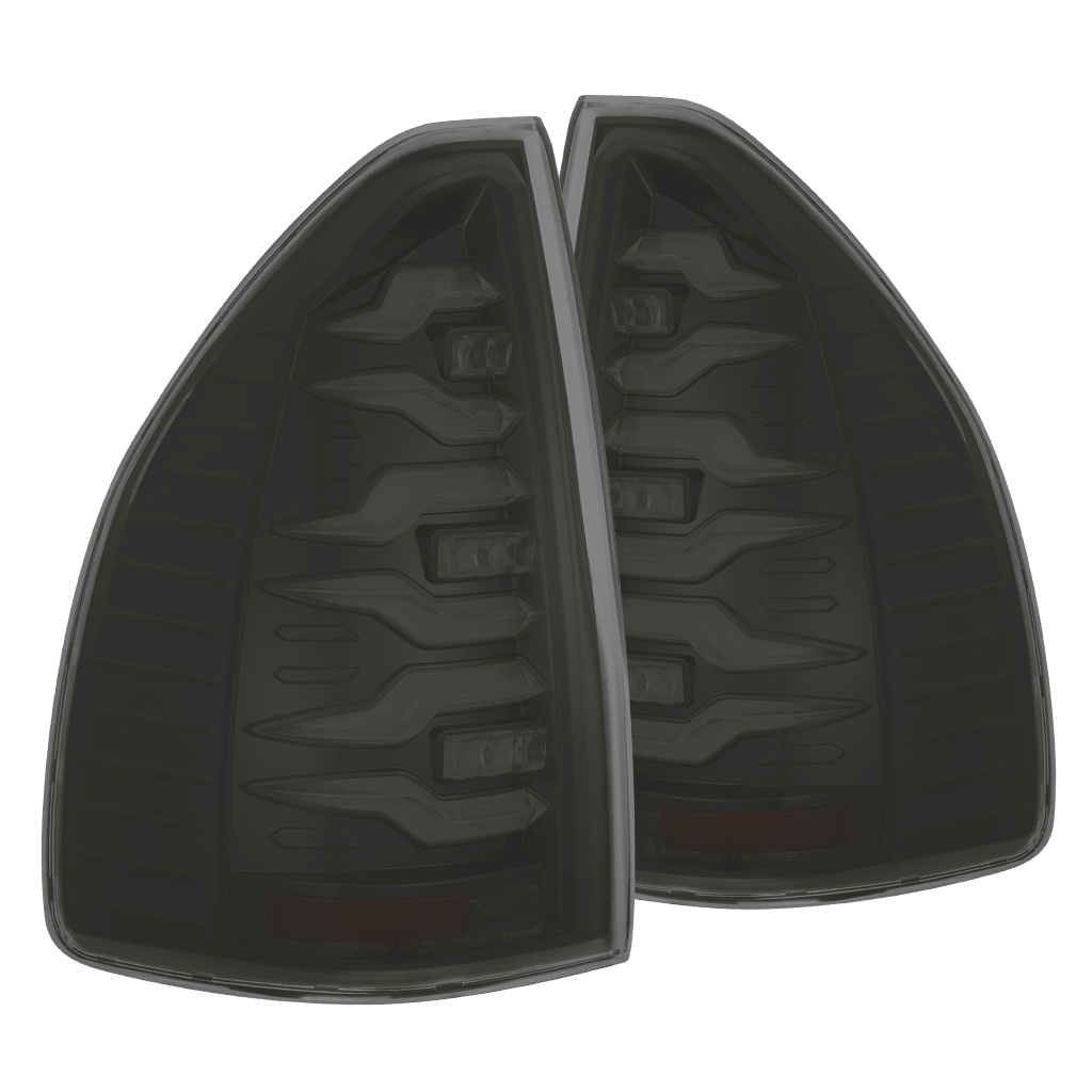 03-09 Lexus GX 470 LUXX-Series LED Tail Lights Black Smoke | AlphaRex