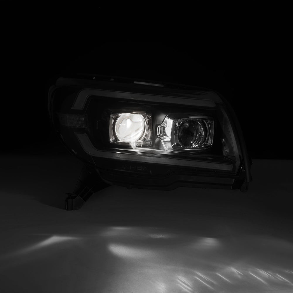 03-09 Toyota 4Runner LUXX-Series LED Projector Headlights Black | AlphaRex