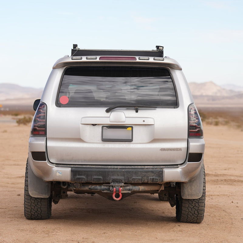 03-09 Toyota 4Runner LUXX-Series LED Tail Lights Black Red | AlphaRex