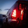 03-09 Toyota 4Runner LUXX-Series LED Tail Lights Black Red | AlphaRex