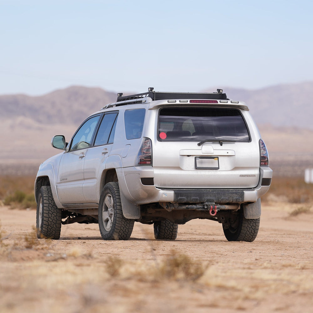 03-09 Toyota 4Runner LUXX-Series LED Tail Lights Black Red | AlphaRex