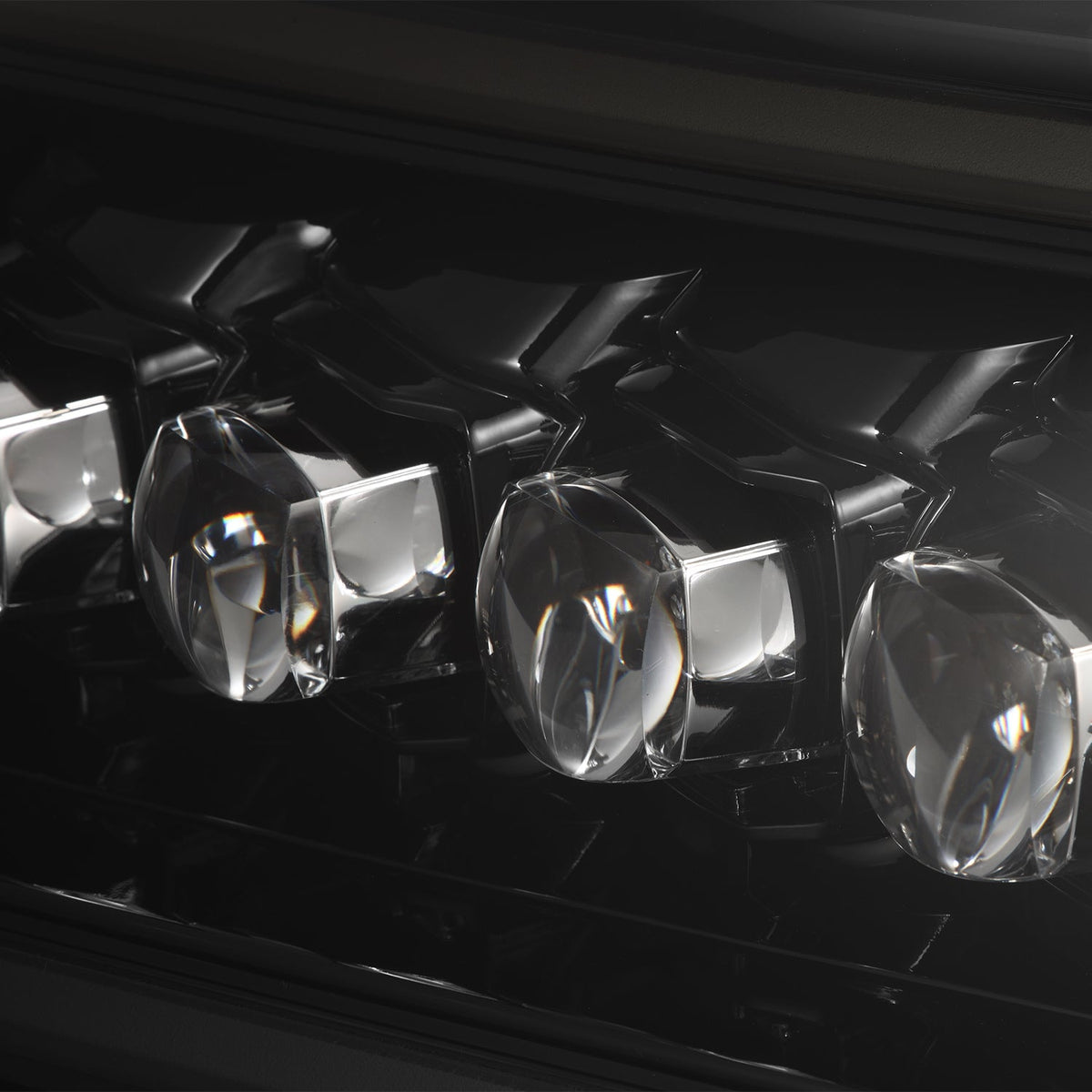 03-09 Toyota 4Runner NOVA-Series LED Projector Headlights Alpha-Black | AlphaRex
