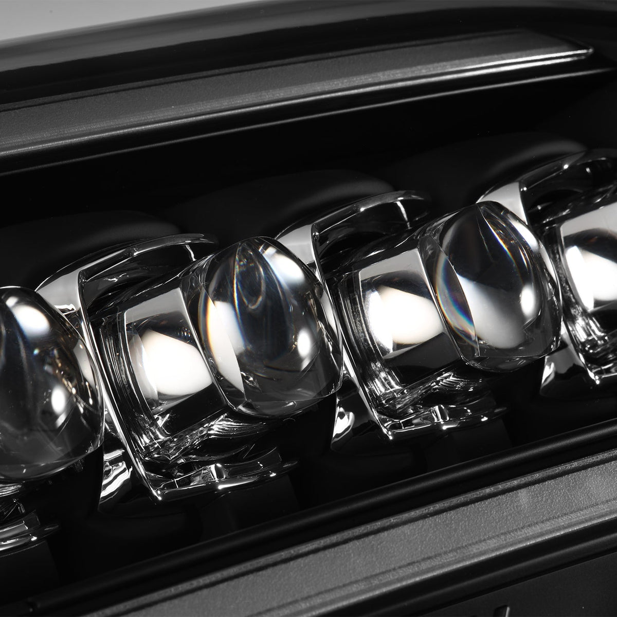 03-09 Toyota 4Runner NOVA-Series LED Projector Headlights Black | AlphaRex