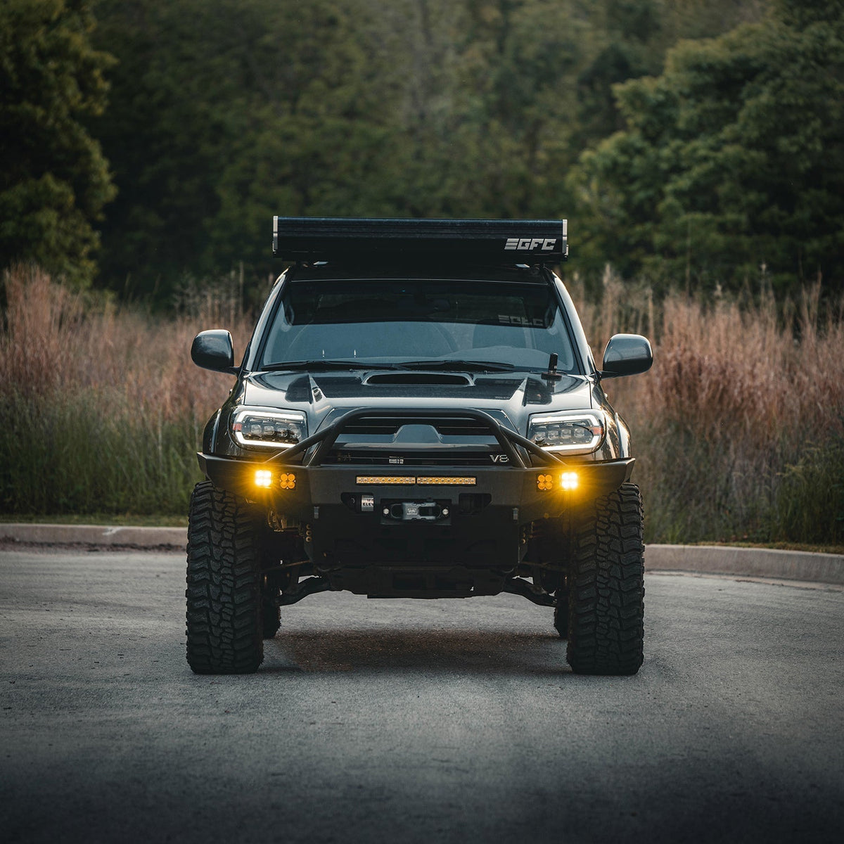 03-09 Toyota 4Runner NOVA-Series LED Projector Headlights Black | AlphaRex