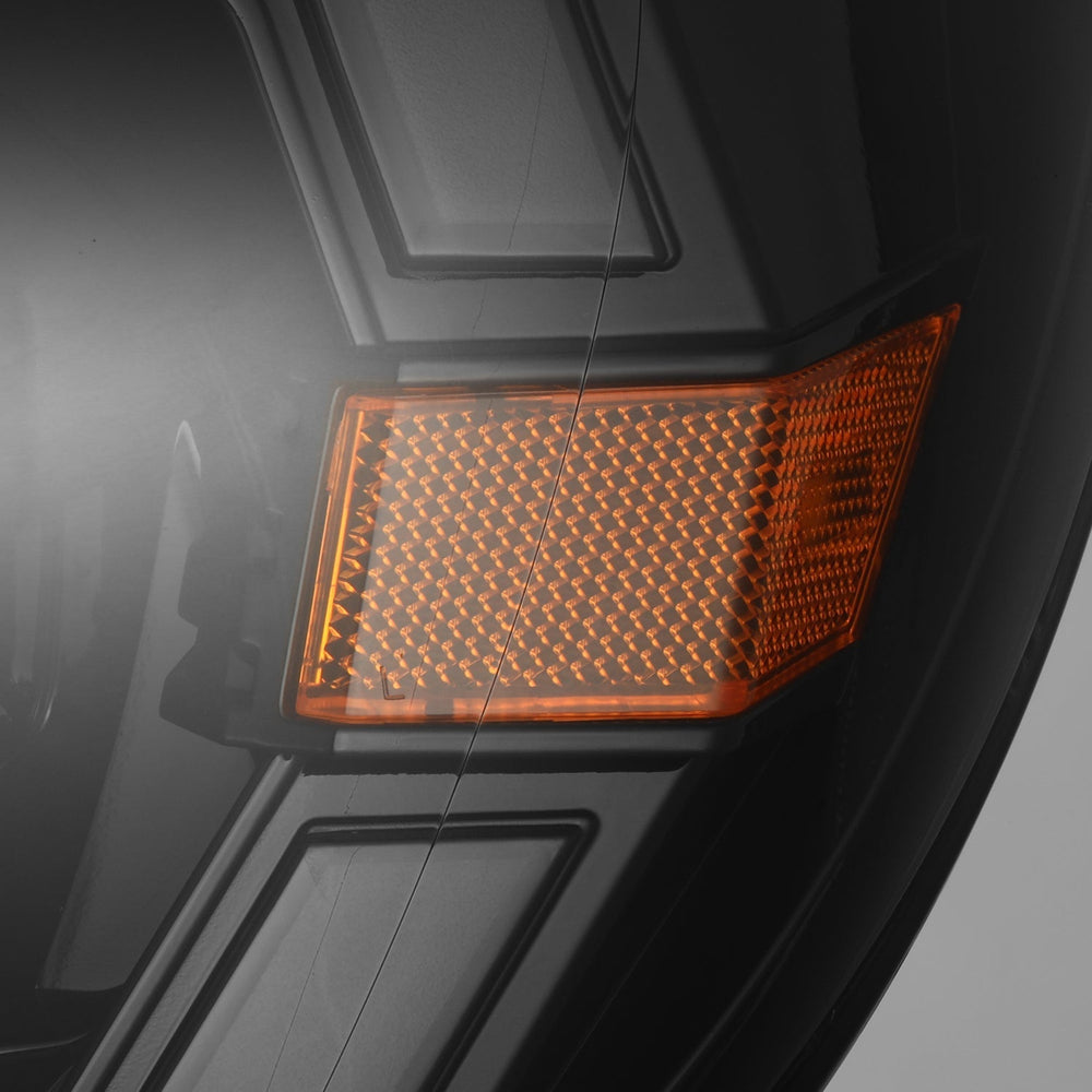 03-09 Toyota 4Runner LUXX-Series LED Projector Headlights Alpha-Black | AlphaRex