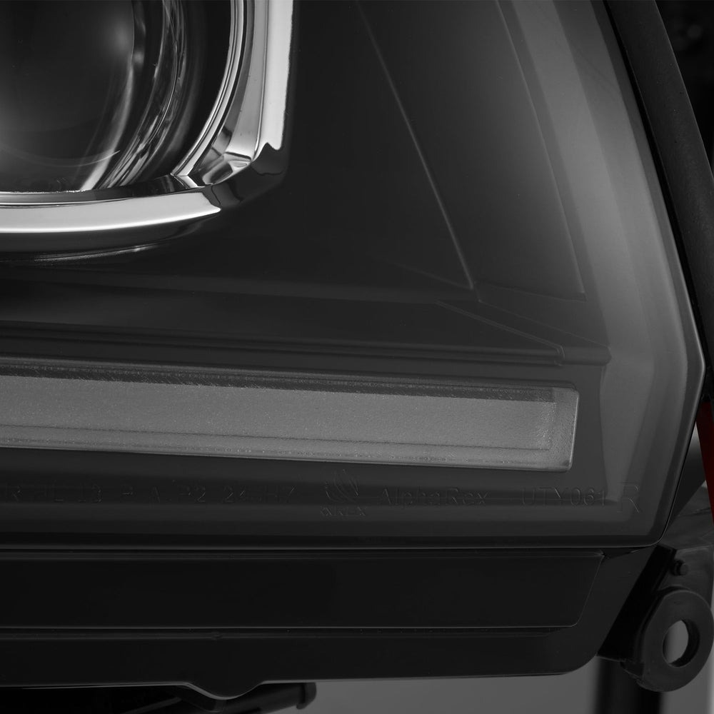 03-09 Toyota 4Runner LUXX-Series LED Projector Headlights Black | AlphaRex