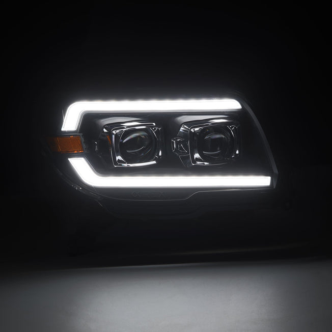 03-09 Toyota 4Runner LUXX-Series LED Projector Headlights Black | AlphaRex
