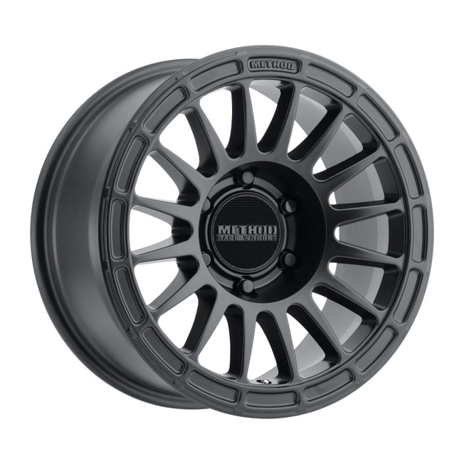 314 17x7.5 +25mm Offset 6x5.5 106.25mm CB Matte Black Wheel