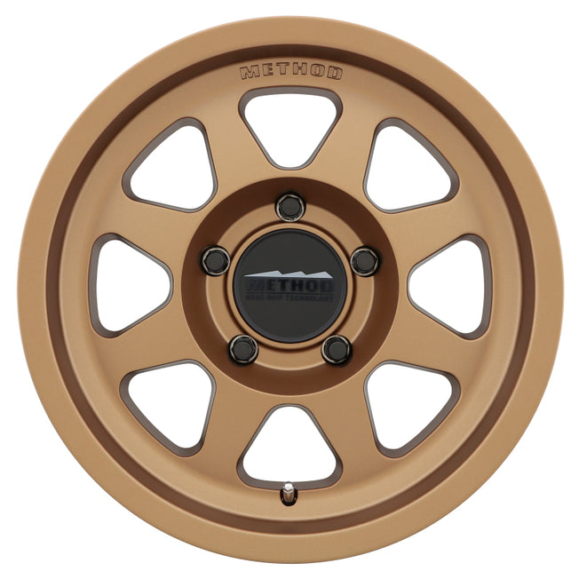 701 18x9 +25mm Offset 5x150 110.5mm CB Method Bronze Wheel