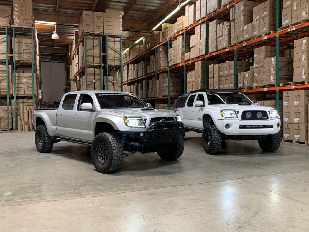 05-11 Toyota Tacoma NOVA-Series LED Projector Headlights Alpha-Black | AlphaRex