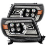 05-11 Toyota Tacoma NOVA-Series LED Projector Headlights Black | AlphaRex
