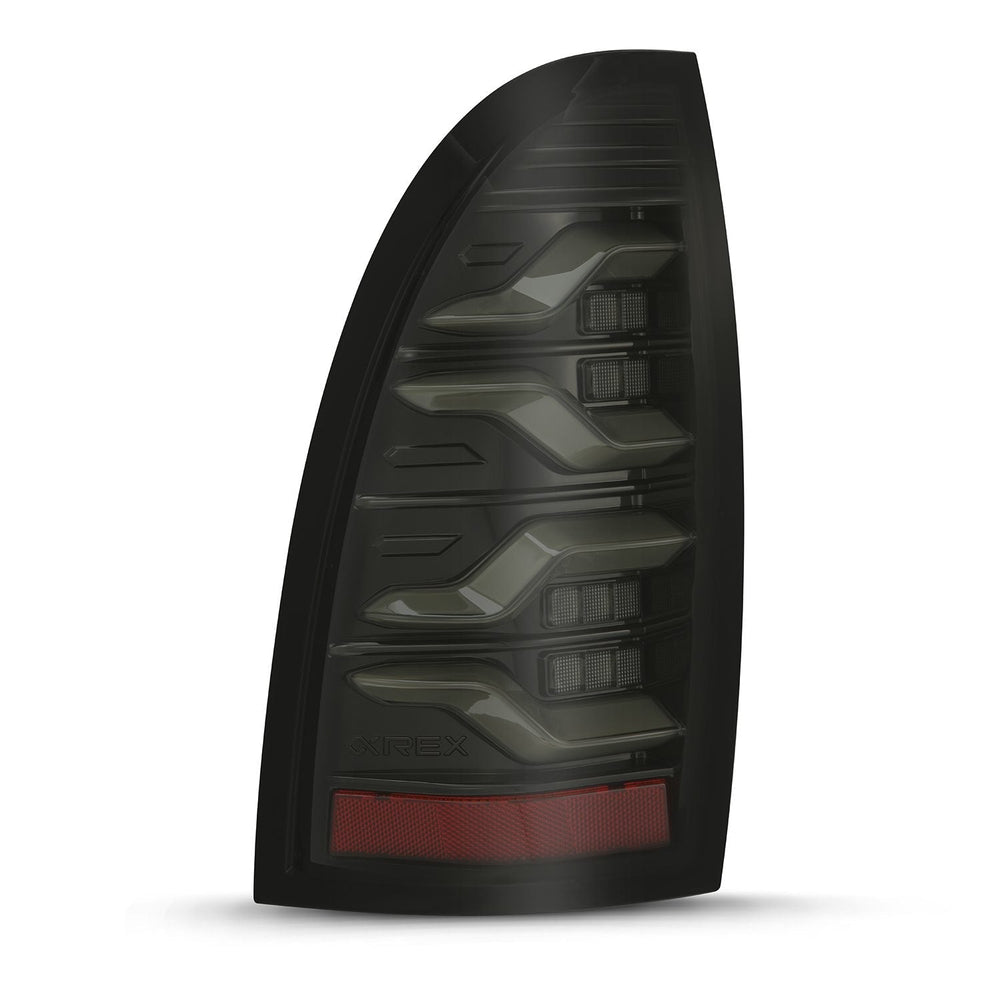 05-15 Toyota Tacoma LUXX-Series LED Tail Lights Alpha-Black | AlphaRex