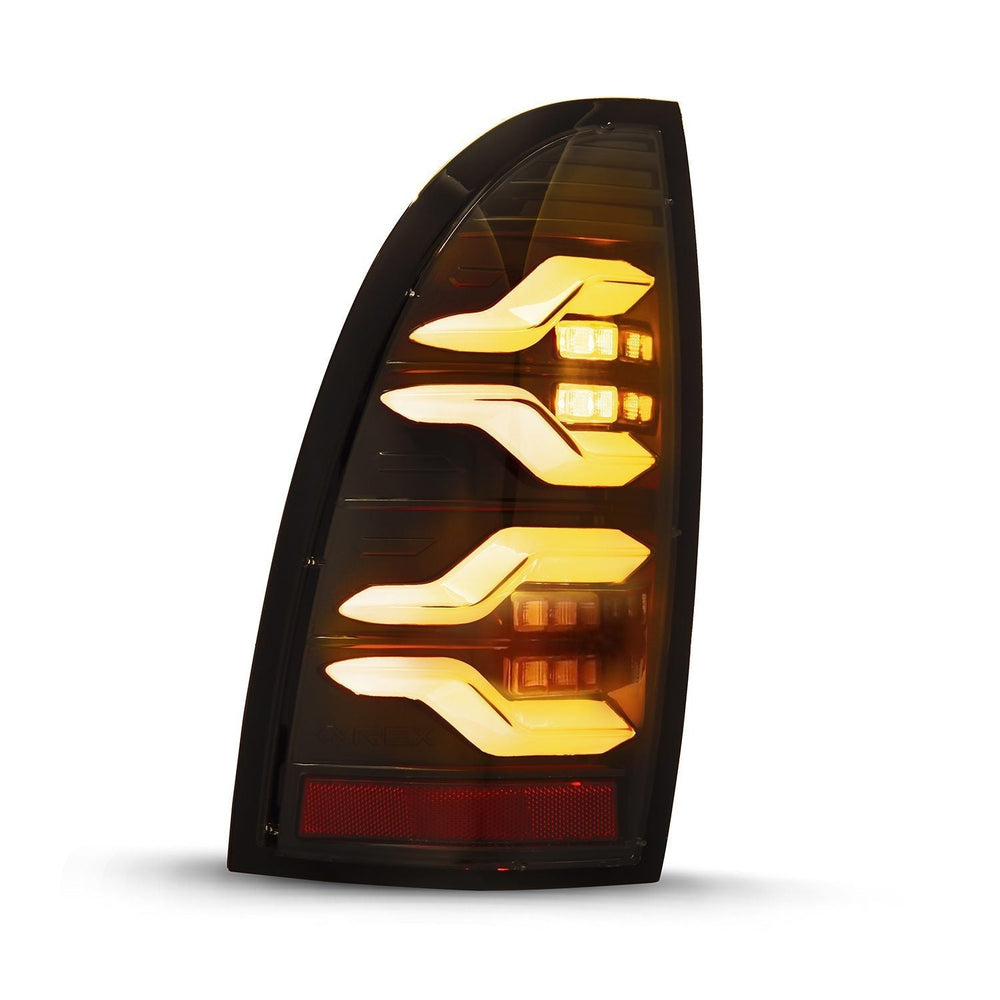 05-15 Toyota Tacoma LUXX-Series LED Tail Lights Alpha-Black | AlphaRex