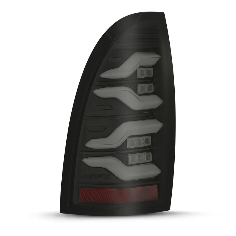 05-15 Toyota Tacoma LUXX-Series LED Tail Lights Black | AlphaRex
