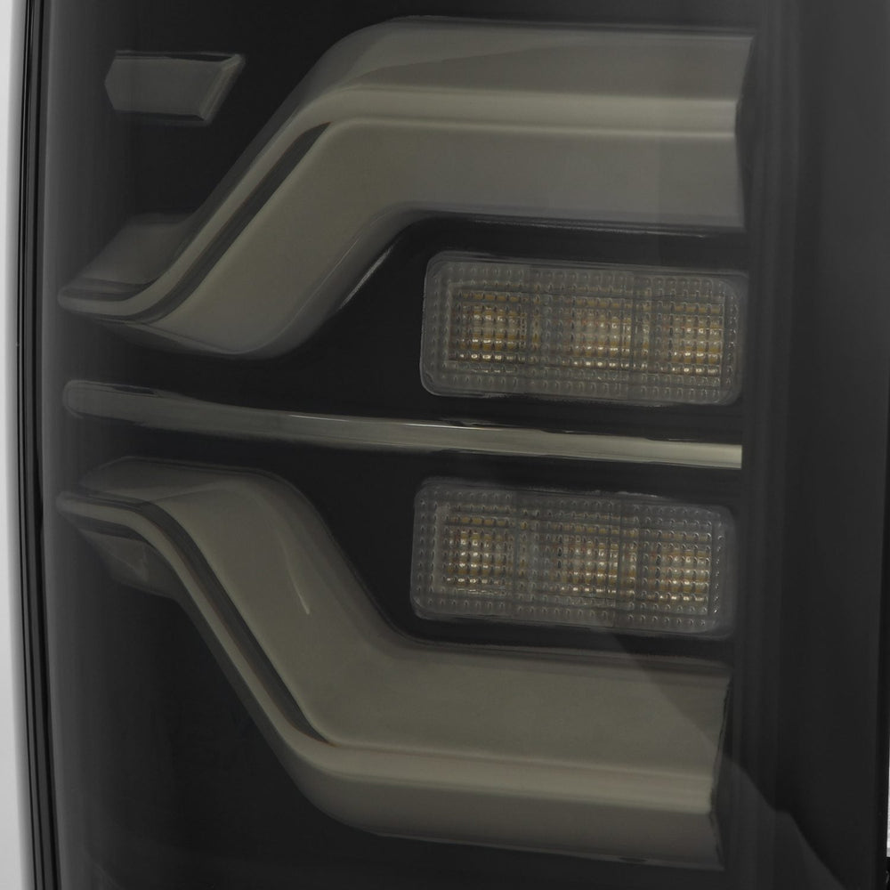05-15 Toyota Tacoma LUXX-Series LED Tail Lights Black | AlphaRex