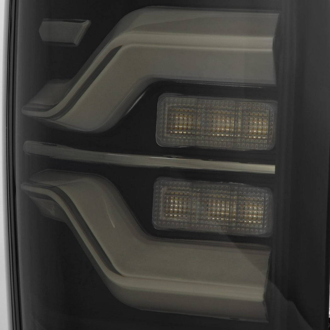 05-15 Toyota Tacoma LUXX-Series LED Tail Lights Black | AlphaRex