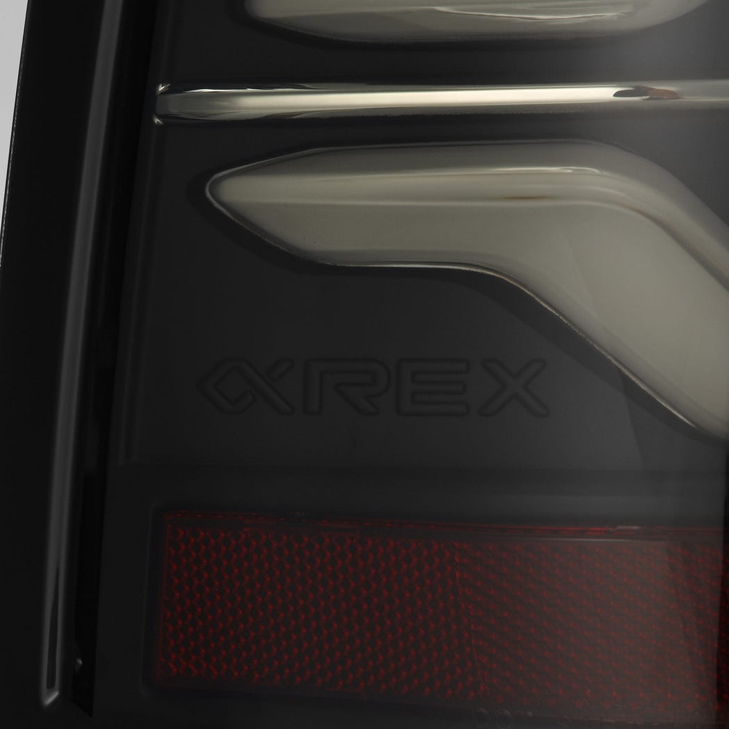 05-15 Toyota Tacoma LUXX-Series LED Tail Lights Black | AlphaRex