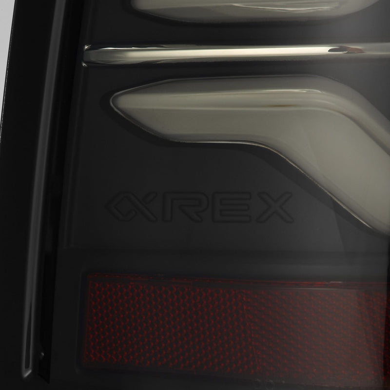 05-15 Toyota Tacoma LUXX-Series LED Tail Lights Black | AlphaRex