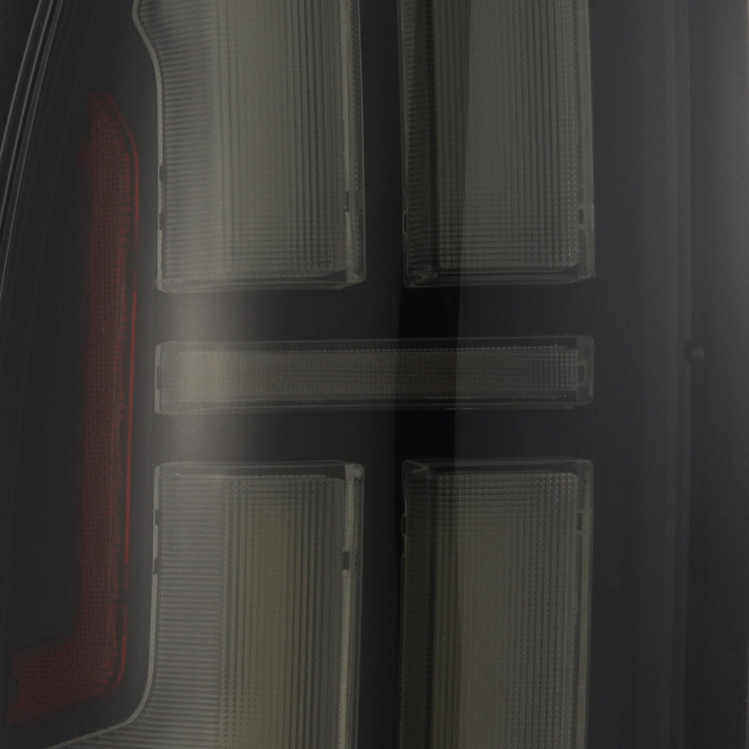 05-15 Toyota Tacoma NOVA-Series Prismatic LED Tail Lights Alpha-Black | AlphaRex