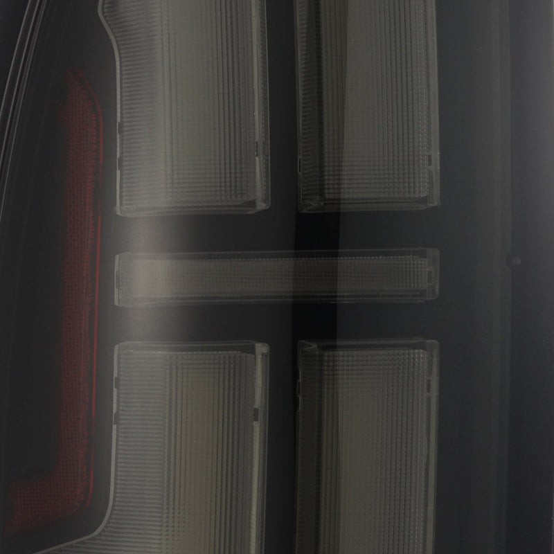 05-15 Toyota Tacoma NOVA-Series Prismatic LED Tail Lights Alpha-Black | AlphaRex