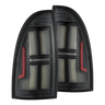 05-15 Toyota Tacoma NOVA-Series Prismatic LED Tail Lights Black | AlphaRex