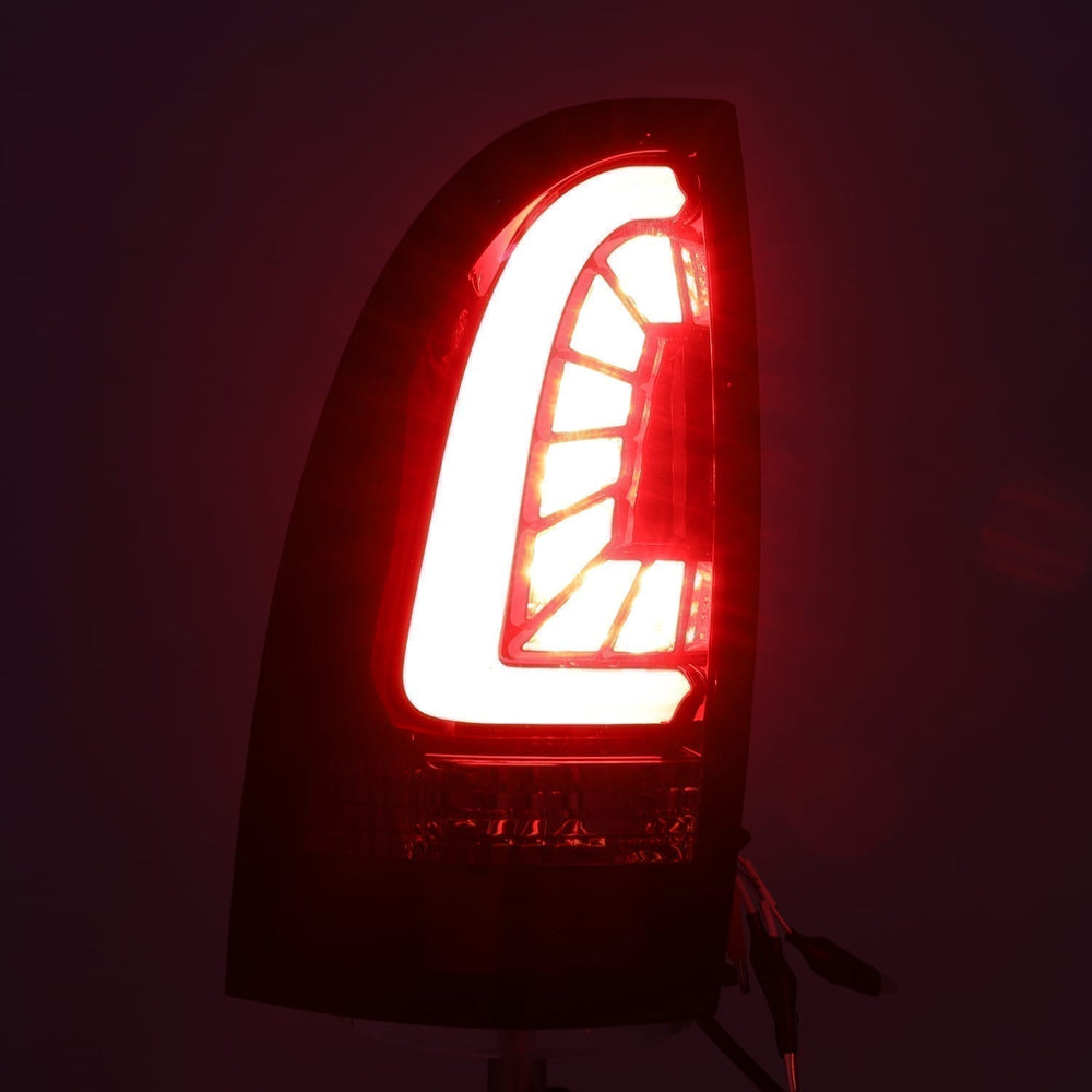 05-15 Toyota Tacoma PRO-Series LED Tail Lights Red Smoke | AlphaRex