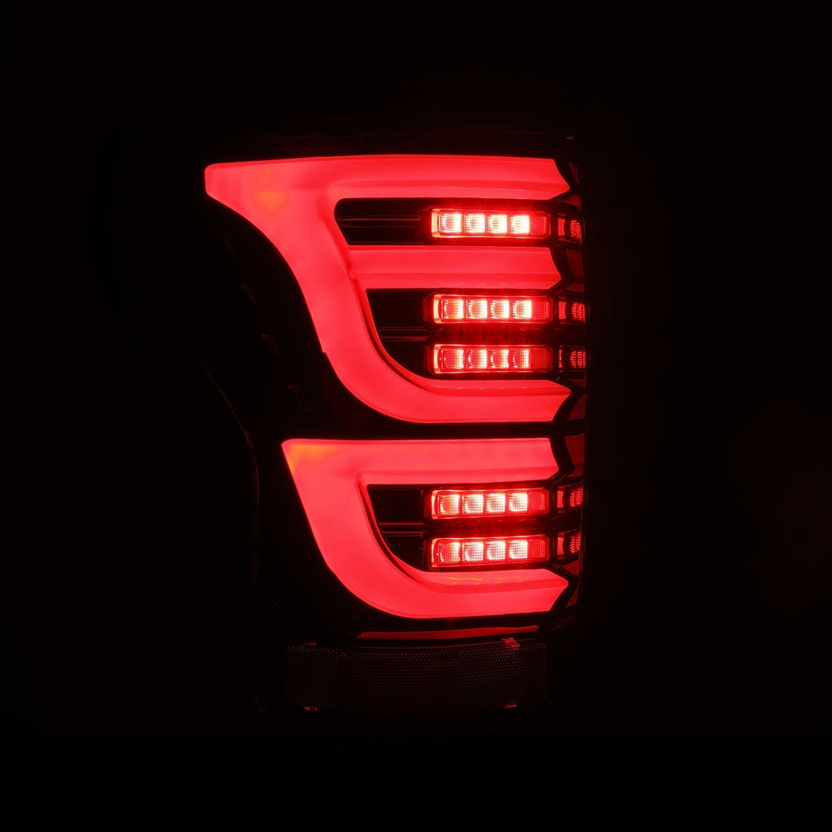 07-13 Toyota Tundra LUXX-Series LED Tail Lights Alpha-Black | AlphaRex