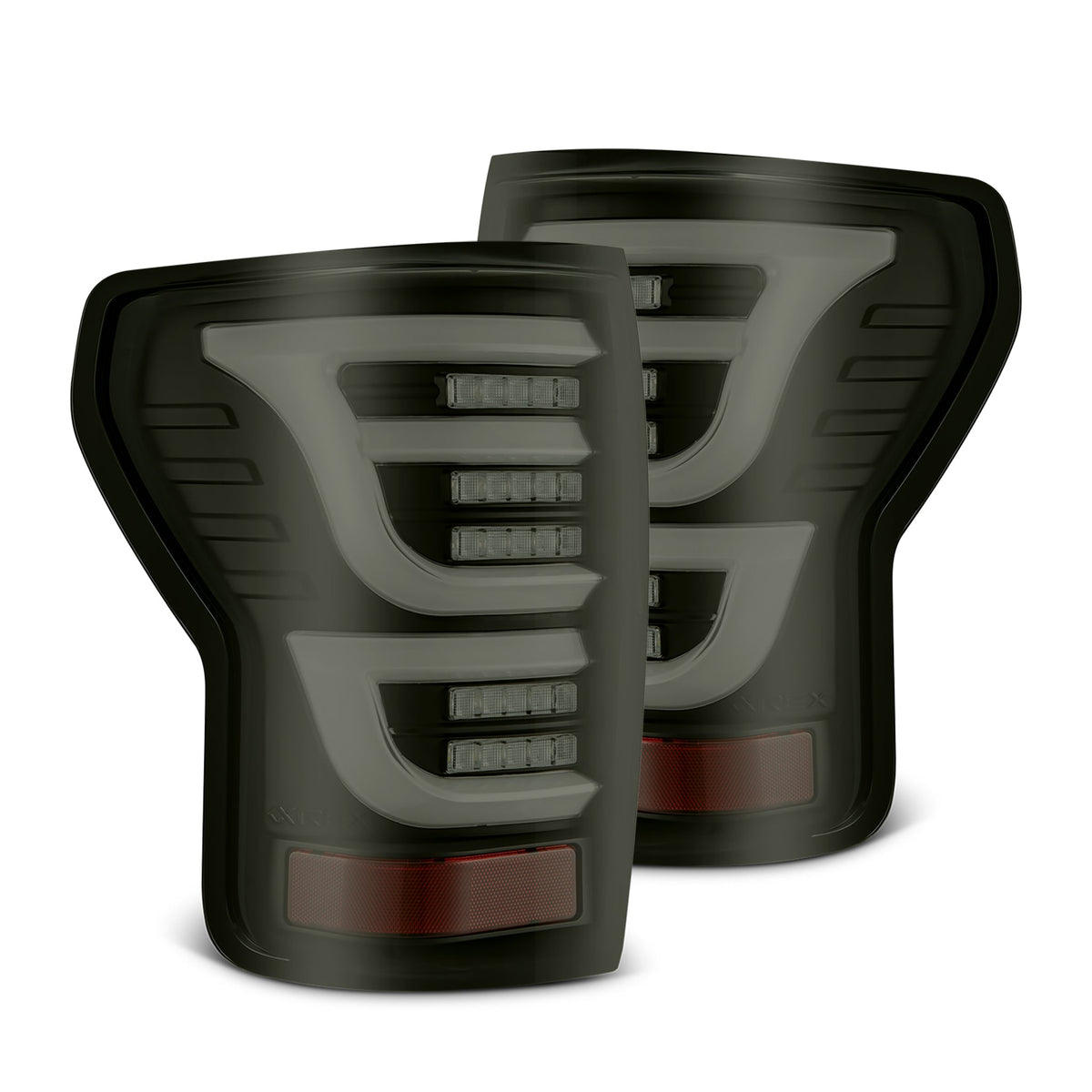 07-13 Toyota Tundra LUXX-Series LED Tail Lights Black Smoke | AlphaRex