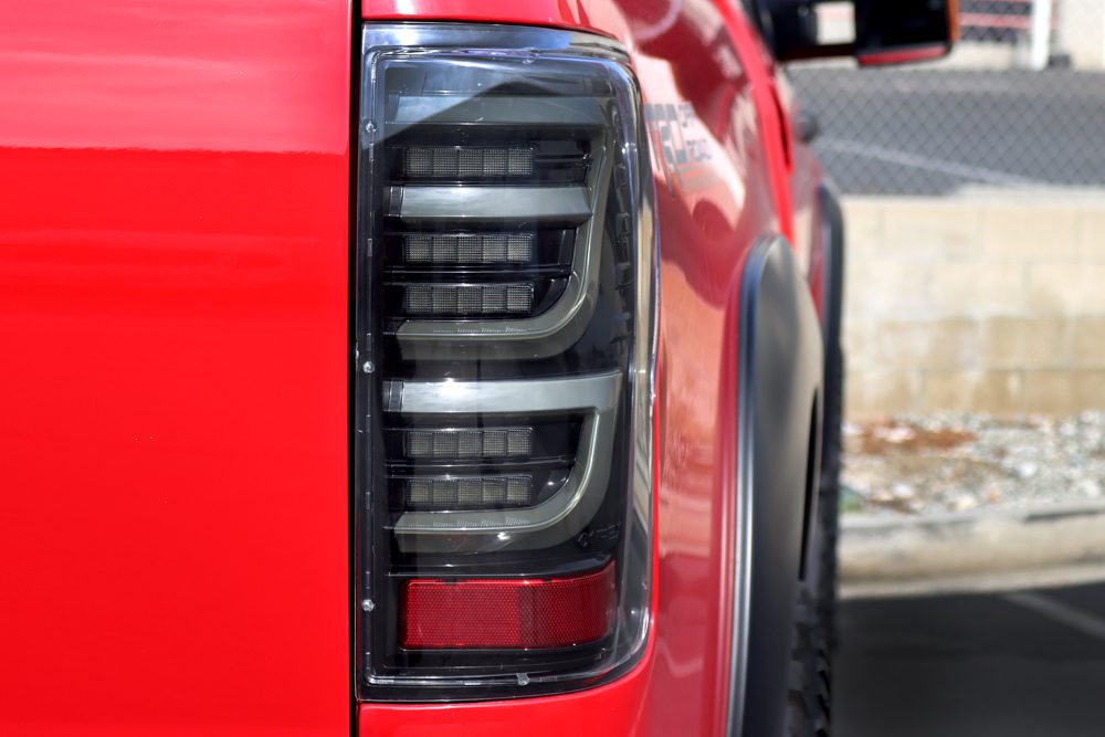 07-13 Toyota Tundra LUXX-Series LED Tail Lights Black Smoke | AlphaRex