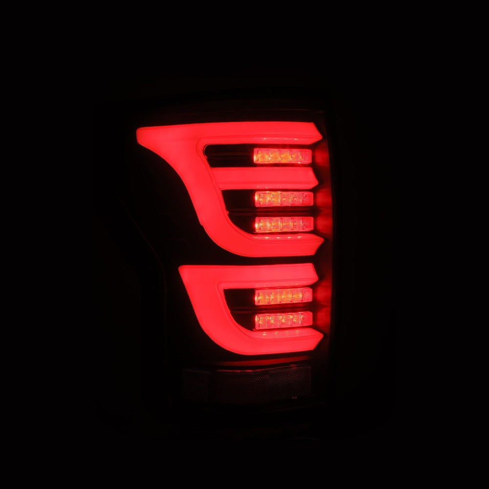07-13 Toyota Tundra LUXX-Series LED Tail Lights Black | AlphaRex