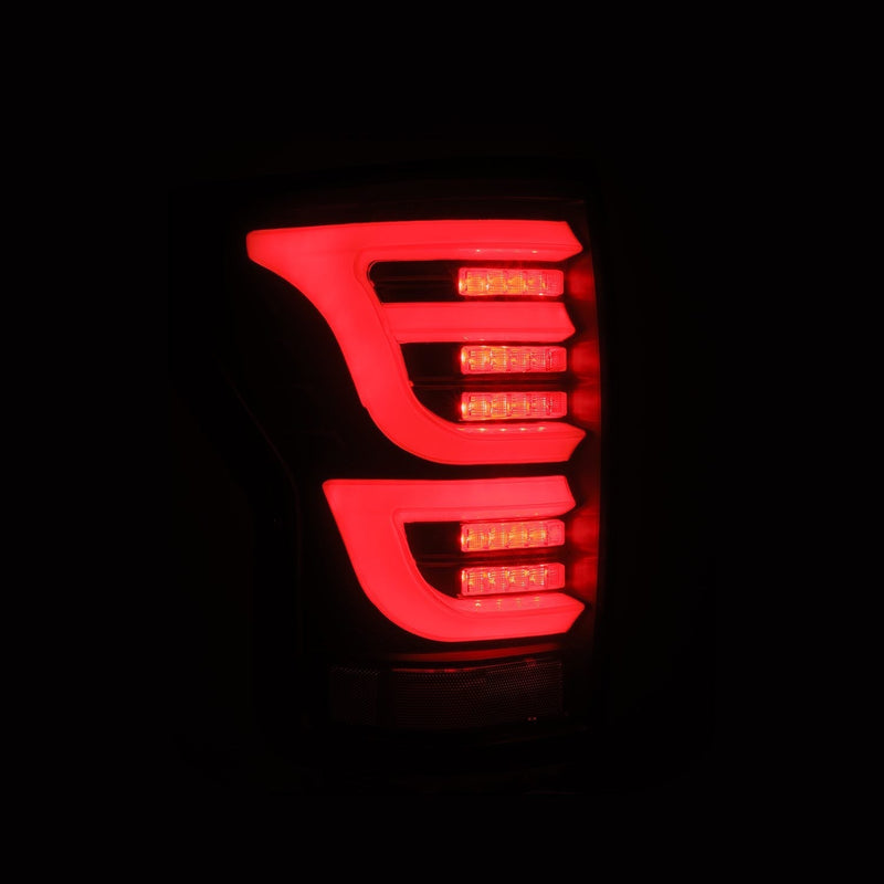 07-13 Toyota Tundra LUXX-Series LED Tail Lights Black | AlphaRex