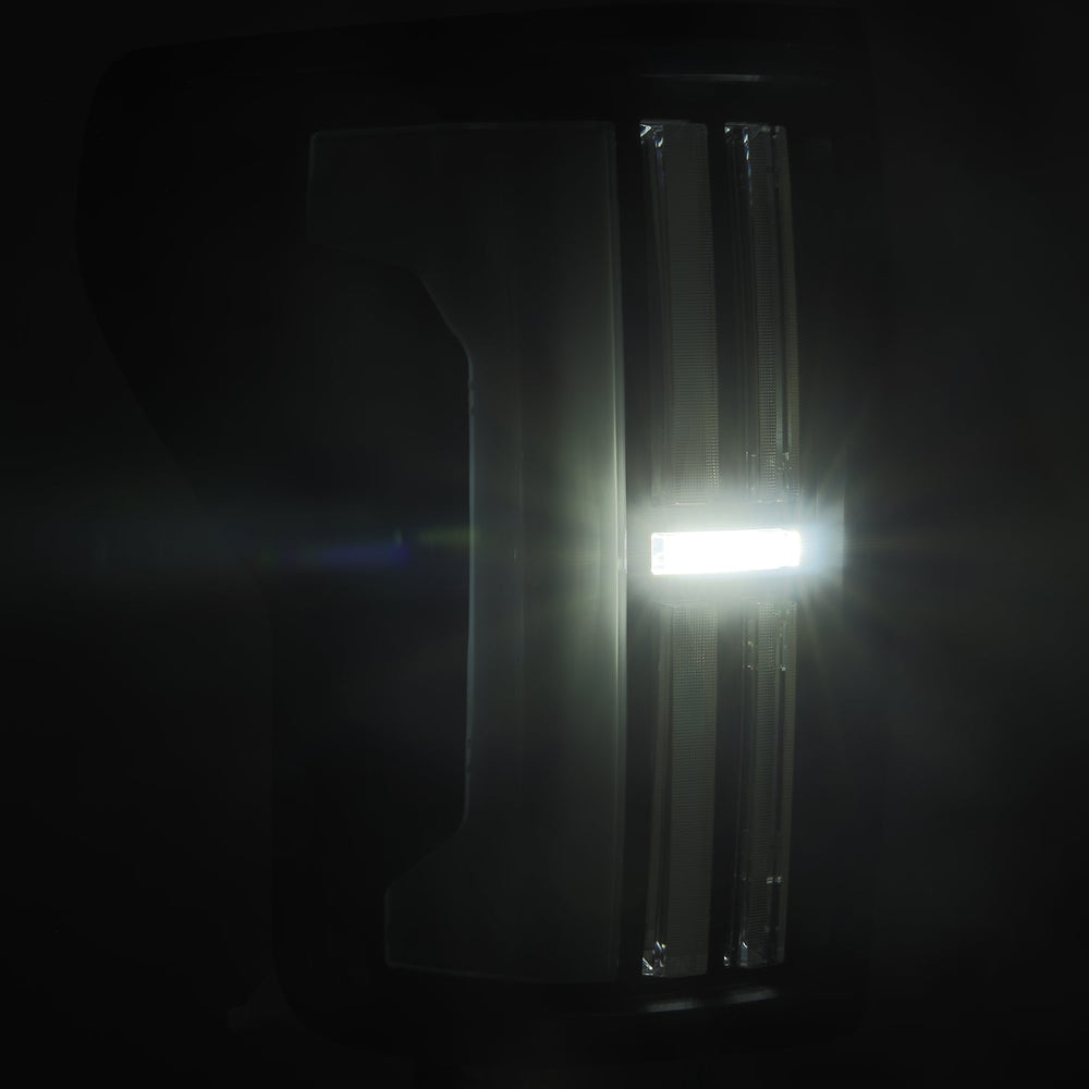 07-13 Toyota Tundra NOVA-Series Prismatic LED Tail Lights Alpha-Black | AlphaRex