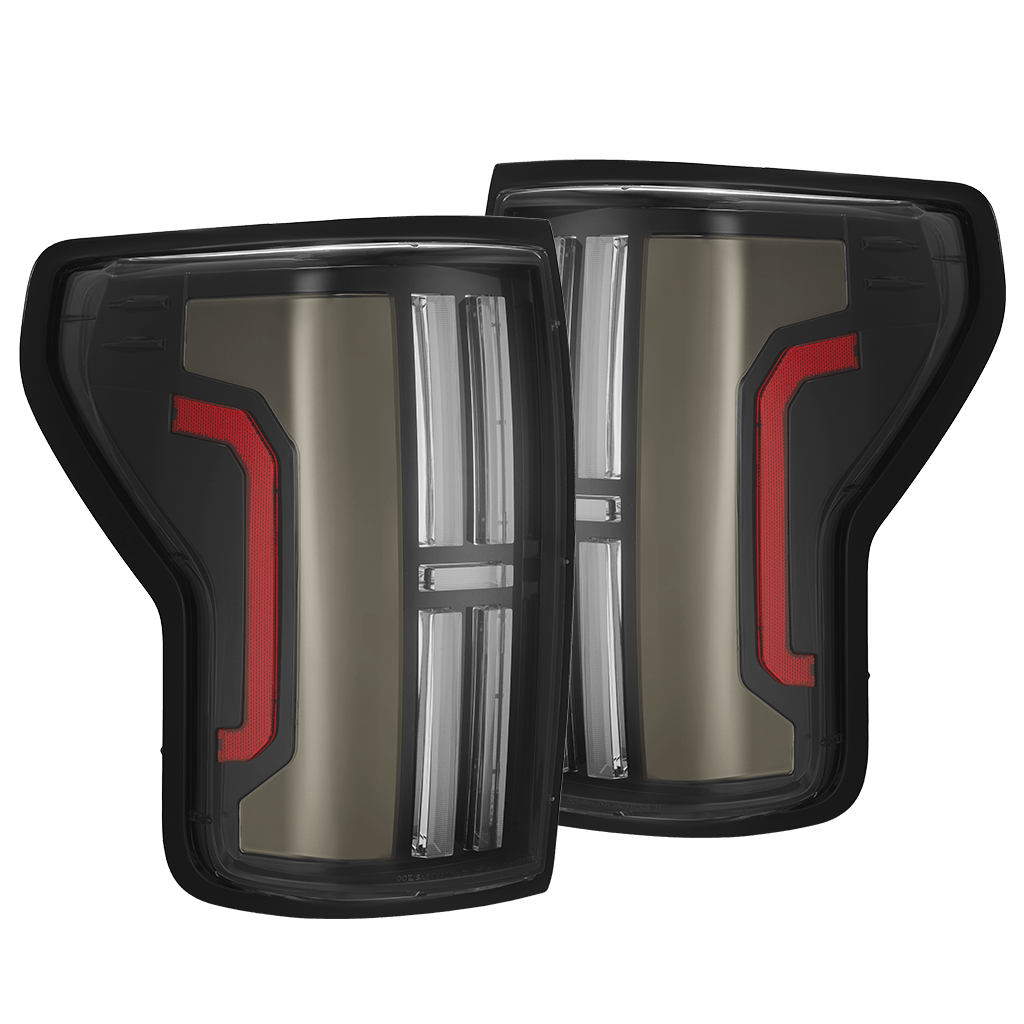 07-13 Toyota Tundra NOVA-Series Prismatic LED Tail Lights Black Clear | AlphaRex