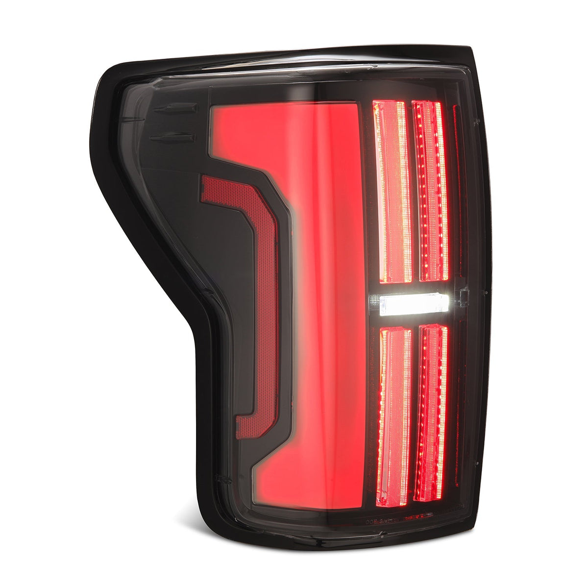 07-13 Toyota Tundra NOVA-Series Prismatic LED Tail Lights Black Clear | AlphaRex