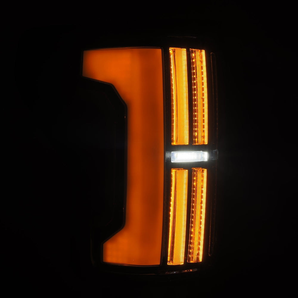 07-13 Toyota Tundra NOVA-Series Prismatic LED Tail Lights Black | AlphaRex