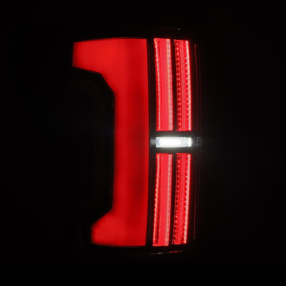 07-13 Toyota Tundra NOVA-Series Prismatic LED Tail Lights Black | AlphaRex
