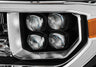 07-13 Toyota Tundra/08-17 Toyota Sequoia NOVA-Series LED Projector Headlights Black (With Level Adjuster) | AlphaRex