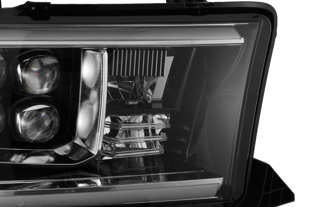 07-13 Toyota Tundra/08-17 Toyota Sequoia NOVA-Series LED Projector Headlights Black (With Level Adjuster) | AlphaRex